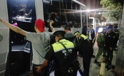 Detienen a 30 durante operativo en colonias peligrosas de Naucalpan