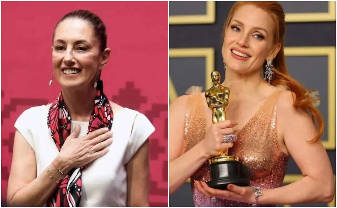 ¿Quién es Jessica Chastain?; la actriz de Hollywood que elogió a Sheinbaum