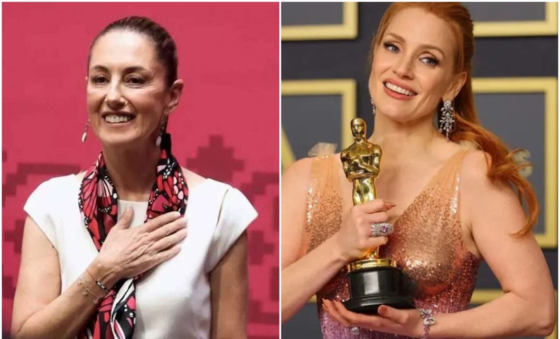 ¿Quién es Jessica Chastain?; la actriz de Hollywood que elogió a Sheinbaum