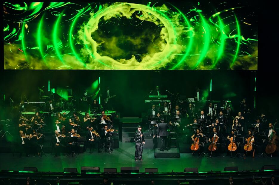 Yandel en el Auditorio Nacional.
Foto: Ocesa / Iliana Estrada