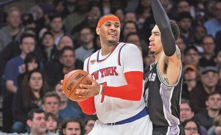 Knicks toma aire al vencer a Spurs