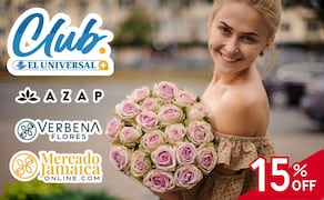 ¡Con Club EL UNIVERSAL, regala flores y felicidad! Obtén el 15% de descuento en Mercado Jamaica, Verbena Flores y AZAP.  |  Imagen: especial.