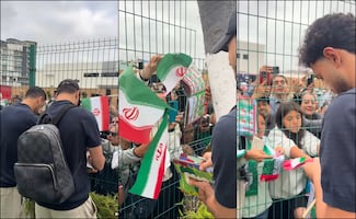 Aficionados se congregaron en Tijuana para despedir a Irán tras su eliminación del Mundial 2026