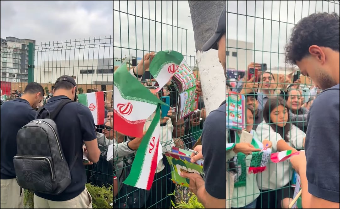 La selección de Irán se despide con "orgullo" de Tijuana entre muestras de afecto. FOTOS: Capturas
