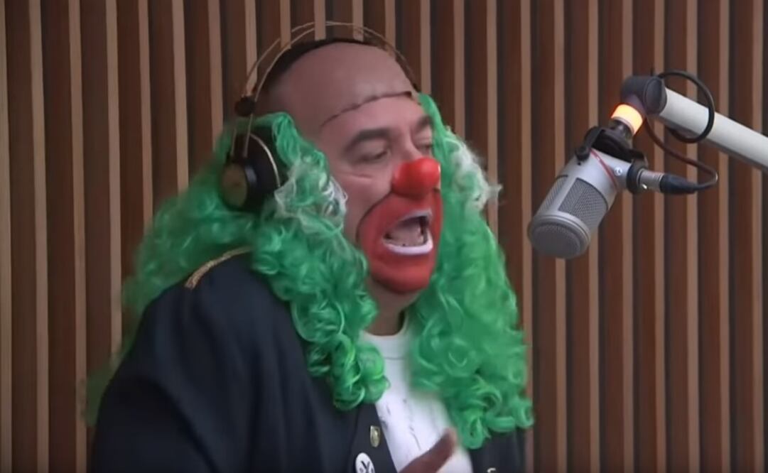 Captura de pantalla del programa de radio de Brozo