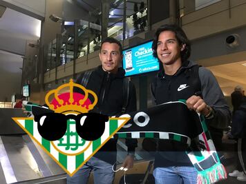 Real Betis trollea a Diego Lainez