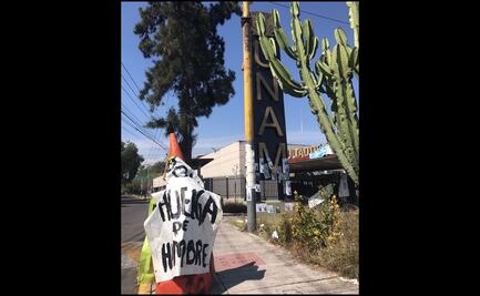Estudiante de la FES Acatlán inicia huelga de hambre