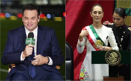 El emotivo mensaje de David Faitelson a Claudia Sheinbaum, tras rendir protesta como Presidenta de México