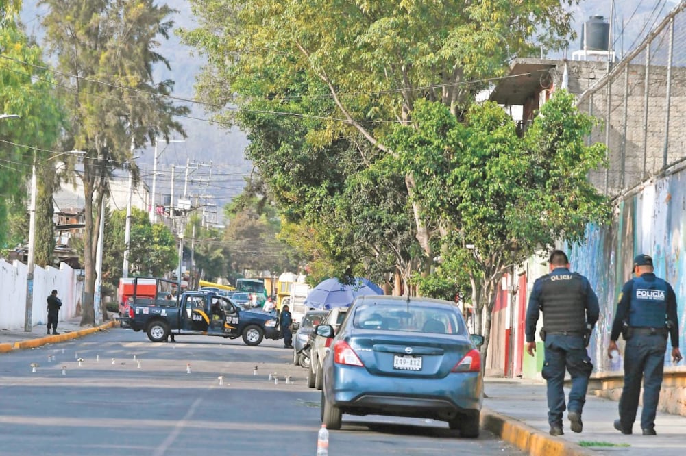 El cortejo fúnebre de Heriberto Botello se disponía a llegar al Panteón Cuautepec cuando fueron baleados; hubo un muerto y un herido. Foto: Archivo El Universal