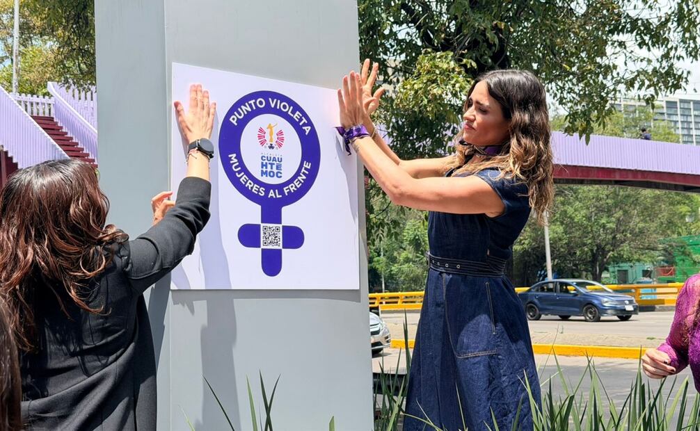 Alcaldía Cuauhtémoc alcanza 500 Puntos Violeta; refuerzan protección para mujeres y menores durante el Mundial 2026. Foto: Aturo Ordaz Díaz