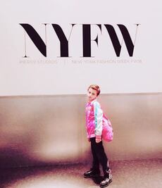 Desmond Napoles, el niño “drag” que desfiló para el NYFW