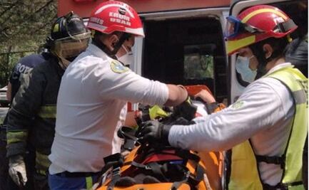 Trabajadora cae a Barranca de Dolores en la Tercera Sección de Chapultepec