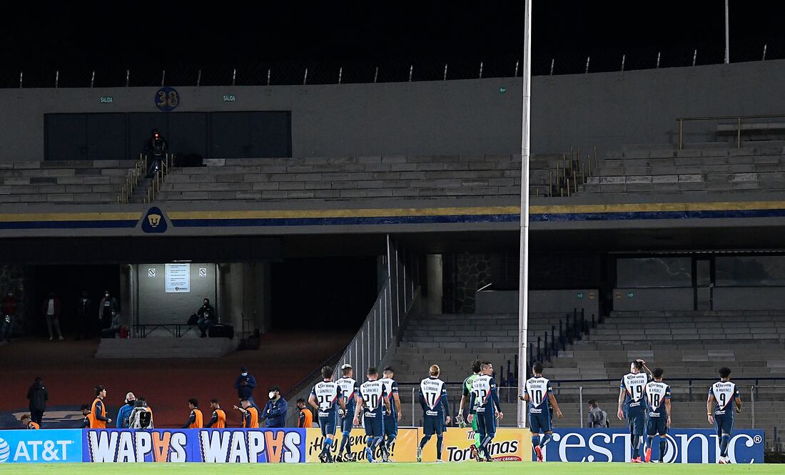La soledad y desánimo en el Pumas vs América