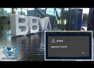 Reportan fallas de BBVA en sucursales, cajeros y aplicaciones