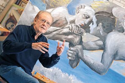 Intento hacer poesía, no sé si lo logre: Aute