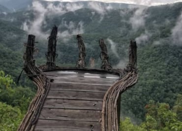 La mano gigante de la Huasteca Potosina: el mirador que debes visitar