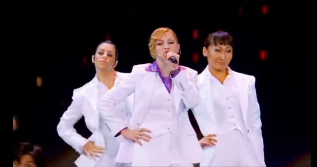 Tamara Levinson y Madonna. Foto: Archivo 