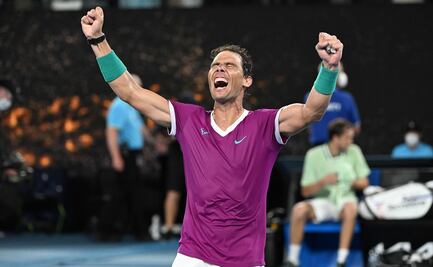 Rafael Nadal conquista el Australia Open tras vencer en un largo juego a Daniil Medvedev