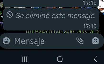 Truco de WhatsApp para ver los mensajes eliminados