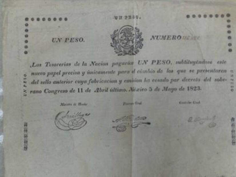 Cuando los billetes eran cuadrados y las monedas no eran redondas