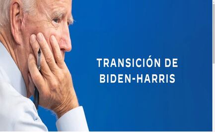 Equipo de Biden activa sitio web “para la transición” de gobierno en Estados Unidos