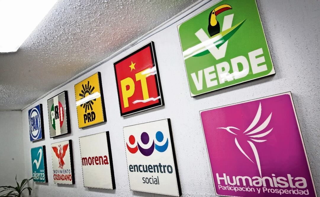 These political parties rarely contribute something to society - Photo: Víctor Pichardo/EL UNIVERSAL