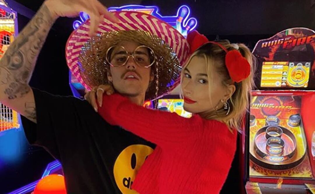 Justin Bieber y Hailey Baldwin. Foto: Instagram