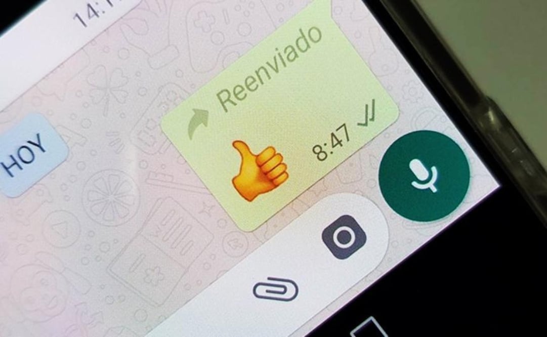 Deberás seleccionar bien los contactos, pues ahora sólo se podrás reenviar mensajes a cinco de ellos