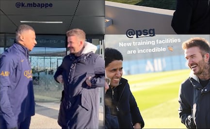 David Beckham, presidente del Inter Miami, viajó a París y se reunió con Kylian Mbappé