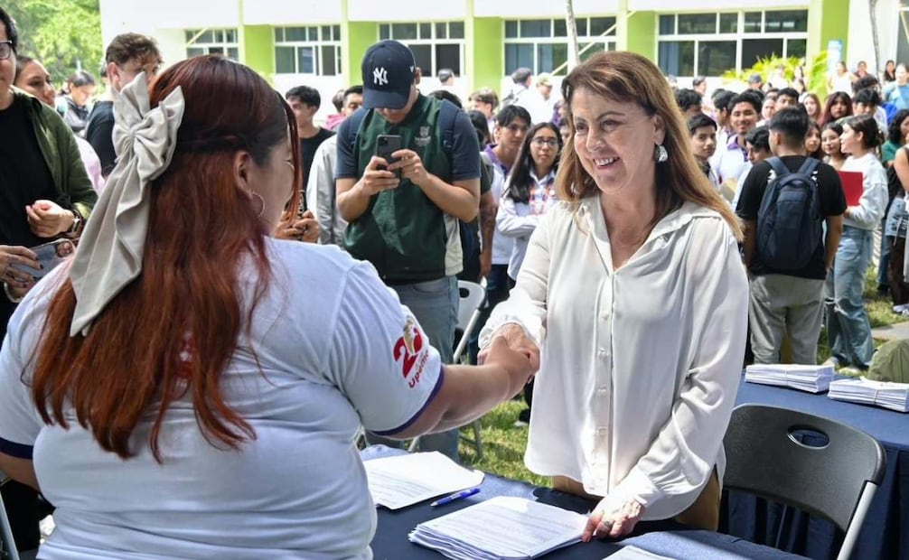 El beneficio que alcanzará a 13 mil 428 estudiantes de nivel superior en la entidad. 03/09/2026. | Foto: Especial.