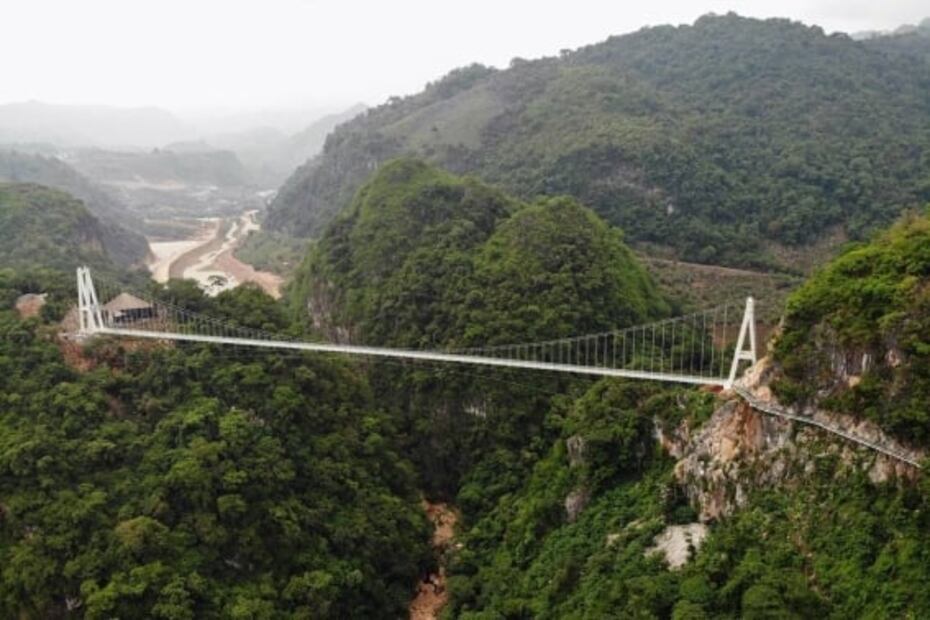 Este es el nuevo puente de cristal más largo del mundo
