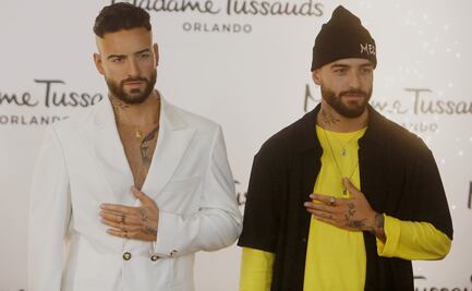 Maluma lleva su réplica en cera de EU a su Colombia 