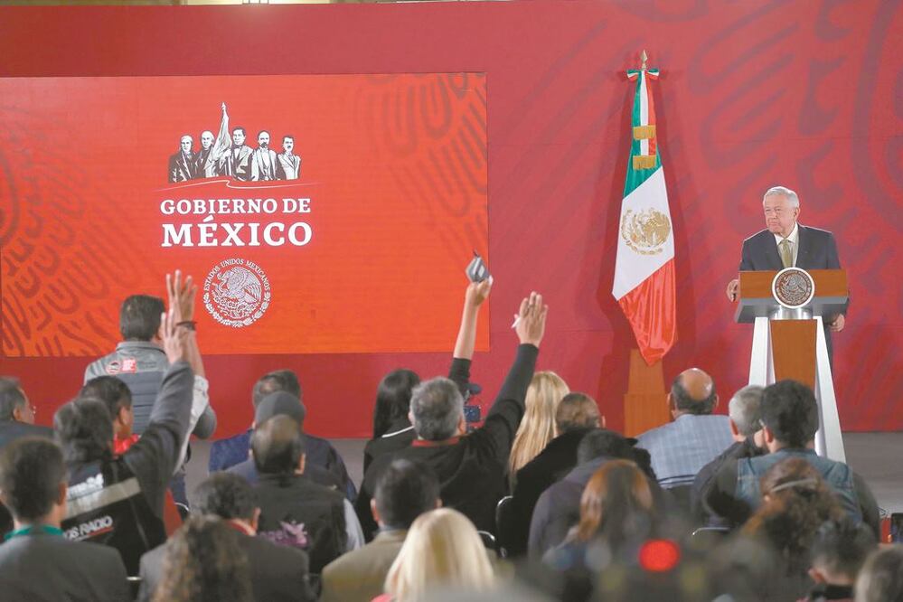 El presidente Andrés Manuel López Obrador afirmó que respetará el punto de vista del TEPJF, pues “no somos iguales”. GERMÁN ESPINOSA. EL UNIVERSAL