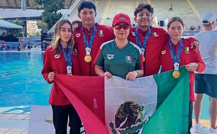 Equipo mexicano juvenil de clavados triunfa en Campeonato Mundial
