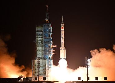 Tripulantes de la estación espacial china regresan tras 6 meses en órbita; planean construir base en la Luna
