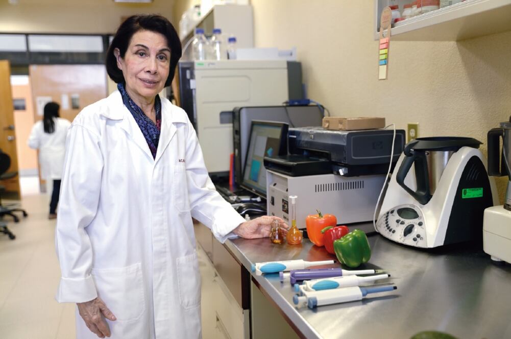 Lidia Dorantes Álvarez Jefa del Laboratorio de Bioquímica de los Alimentos del IPN (IVÁN STEPHENS. EL UNIVERSAL)