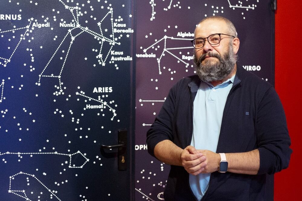 Javier Armentia Fructuoso, astrofísico. Foto: Javier Armentia