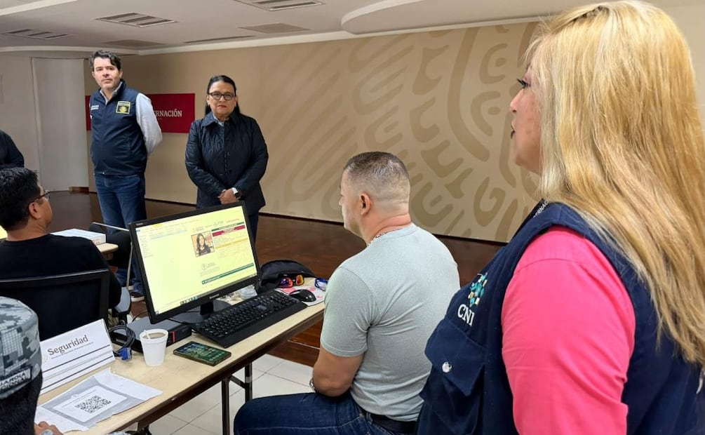 Rosa Icela Rodríguez supervisa puesto de mando de Alerta Nacional de Búsqueda (11/07/2026). Foto: Especial