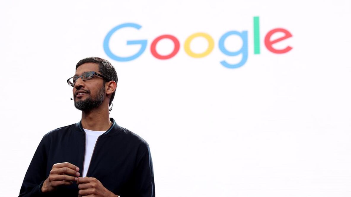 Sundar Pichai es el director ejecutivo de Google. Foto/Getty Images