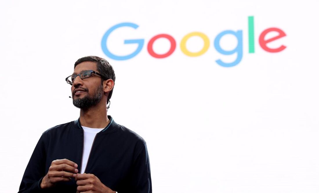 Sundar Pichai es el director ejecutivo de Google. Foto/Getty Images