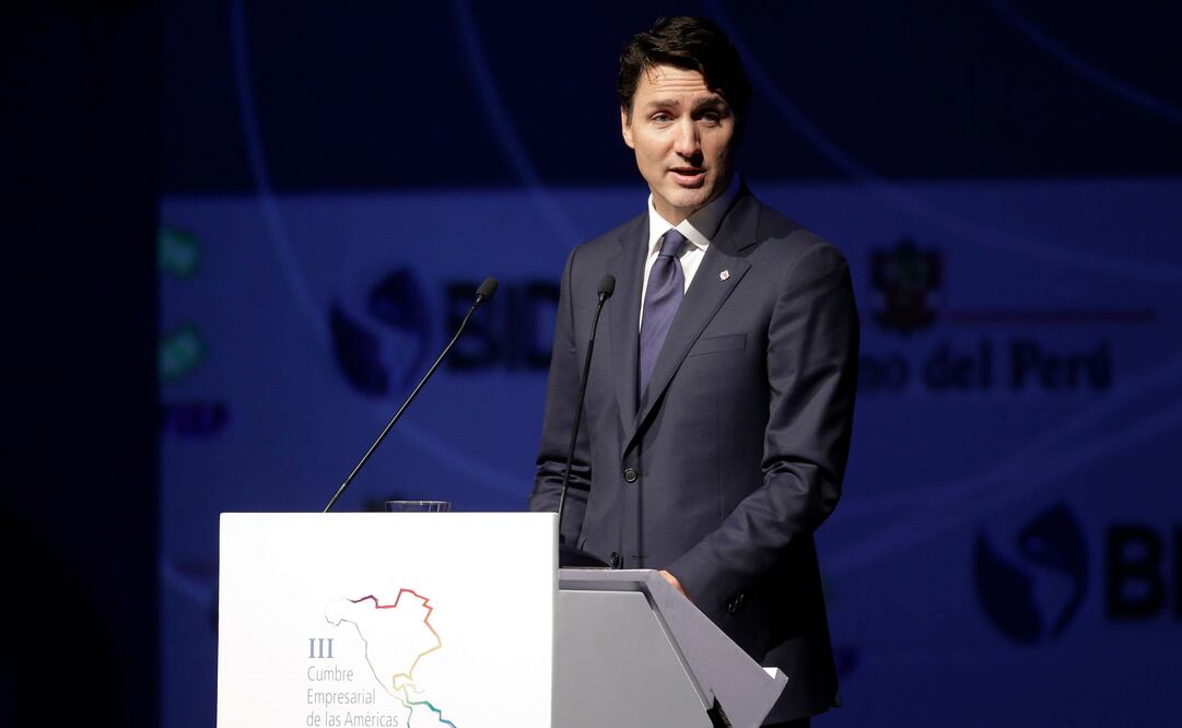 El primer ministro de Canadá, Justin Trudeau. Foto: AP