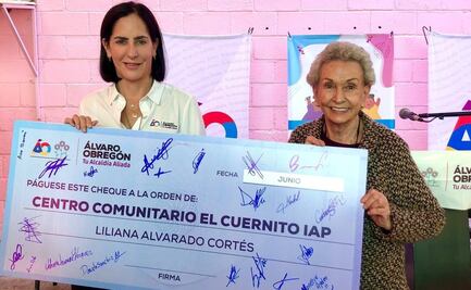 Lía Limón entrega recursos para estancias infantiles de la Álvaro Obregón