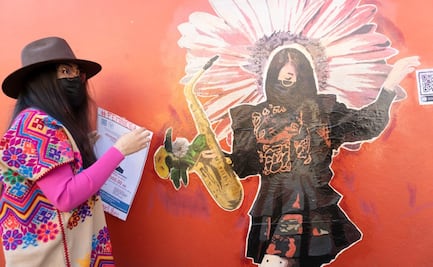 Dictan medidas cautelares a saxofonista María Elena Ríos, tras protestar en la Guelaguetza 