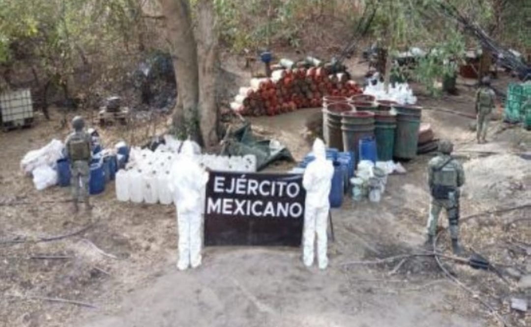 Narcolaboratorios en Sinaloa. Foto: Especial