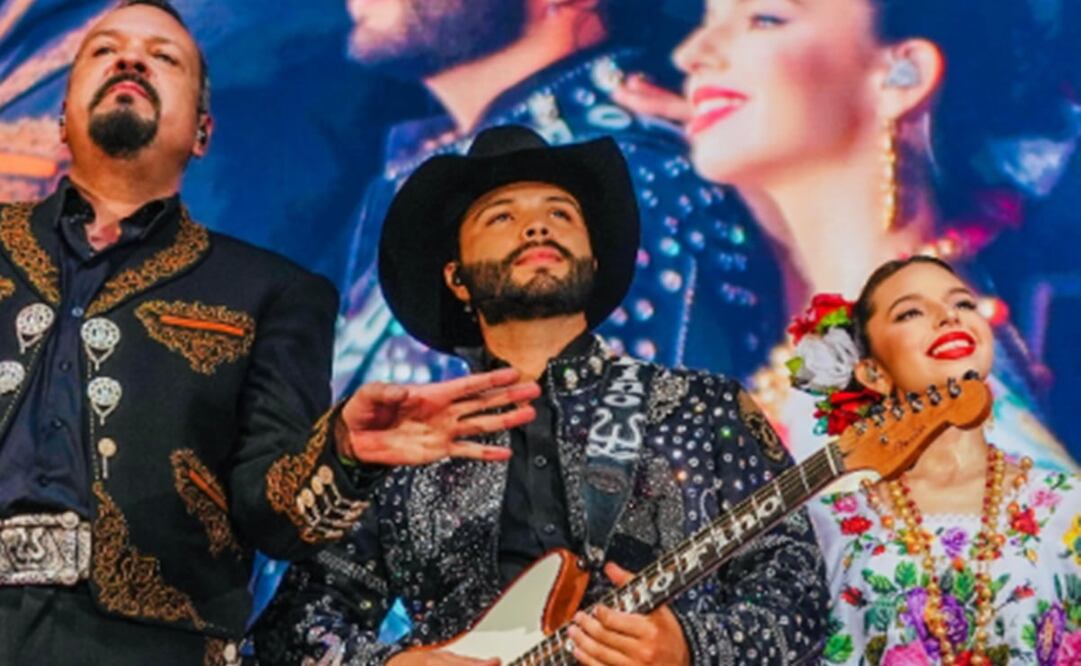 Pepe Aguilar y sus hijos, Ángela y Leonardo se presentarán el próximo 4 de marzo en la Plaza de Toros de Ciudad de México. Foto: Vía Instagram @pepeaguilar_oficial 