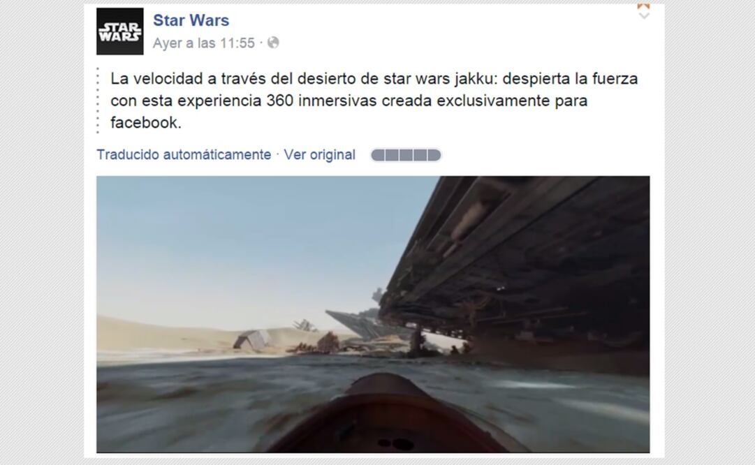 FOTO: Facebook Star Wars