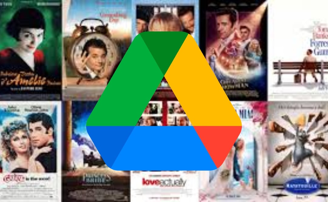 Películas en Google Drive. Imagen: especial