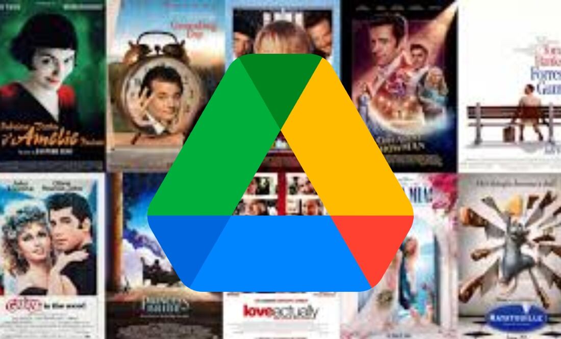 Películas en Google Drive. Imagen: especial