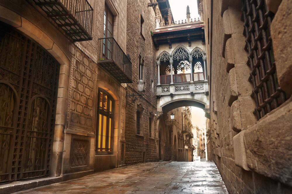 Hay un tour al Barrio Gótico. (Foto: Istock)