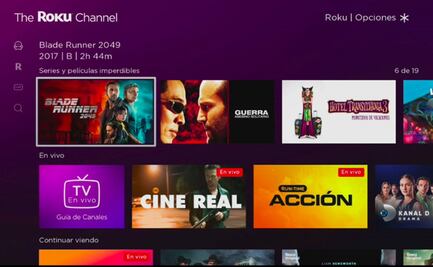 The Roku Channel llega a México